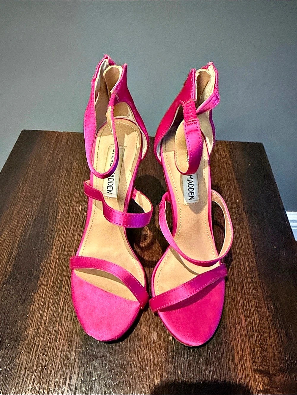 Steve Madden Strappy Heels in Pink